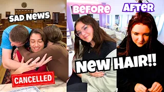 Sad News | New Hair Color | Before and After