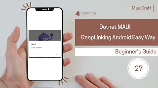 Dotnet MAUI Android Deeplinking Easy Way