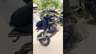 "Conquering the Trails with Yamaha MT-15! 🏍️✨ #MT15Adventures #WheelingFun"#shorts #youtubeshorts