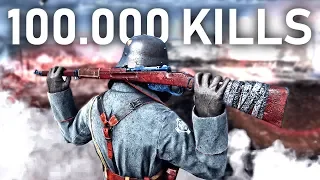 This Is What 100,000 KILLS in Battlefield 1 Looks Like..
