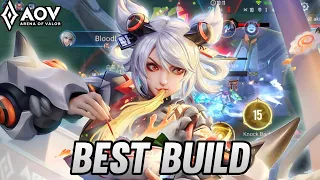 Qi pro gameplay | best build - arena of valor