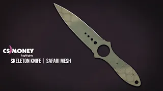 CS:GO | Skeleton Knife - Safari Mesh