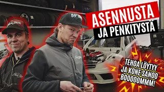 Asennusta ja penkitystä // Moottori sanoo BOOOOMMM! | 21-2024