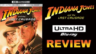 Indiana Jones and The Last Crusade 4K Blu-ray Review ( INDIANA JONES COLLECTION )