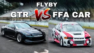 DRAGRACE JDM VS FFA CAR SENTUL || GTR, AUDI TT, INOVA