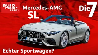 Dank AMG jetzt ein echter Sportwagen? 7 Fakten zum neuen Mercedes-AMG SL | auto motor sport