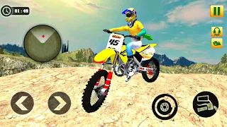 Uphill Offroad Motorbike Rider 🏍️ 💥- Dirt Bike Crazy Offroad Stunt - Gameplay #31 - Android GamePlay