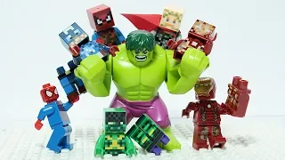 Lego Avengers Brick Building Block Superhero Figures Animation