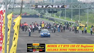 Ziven Rozul 17 Juarai FINAL Bebek 4T STD 150CC Beginner Motoprix GBT Surabaya