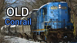 Old Conrail Engine on Rough Tracks