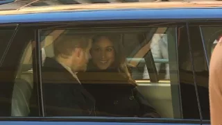 Prince Harry and Meghan Markle complete first joint royal visit