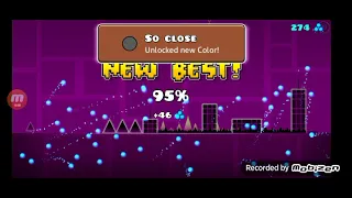 прохождение Geometry dash #1