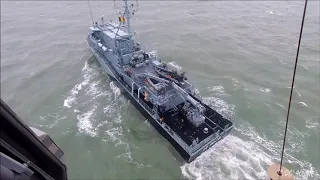 MOST : Mine Countermeasure Vessels Operational Sea Training                  "FGS Datteln" M1068