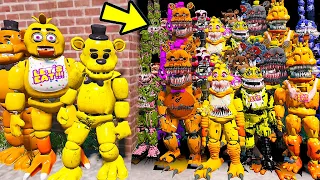 ANIMATRONICS Movie vs NIGHTMARE , CORRUPTED E TWISTED  ANIMATRONICS? | GTA V Five Nights at Freddy's