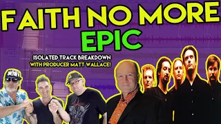 Faith No More - Epic w/multi platinum producer Matt Wallace [ISOLATED TRACKS - REACTION & ANALYSIS]