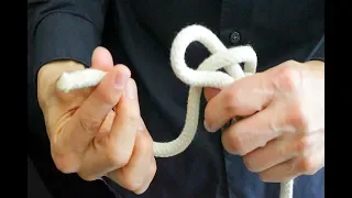 Фокус с верёвкой.