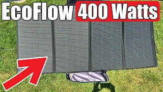 EcoFlow Portable 400W Solar Panel REVIEW