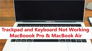 How to fix MacBook Pro trackpad not working | MacBook Pro/Air Keyboard and trackpad not working 2023