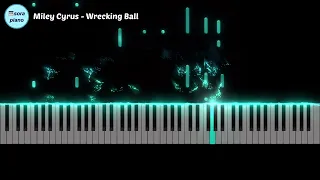 Miley Cyrus- Wrecking ball Piano Cover/Sheet