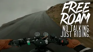 POV Motorcycle Ride Up Mount Evans // Triumph Speed Twin 1200 [4K]