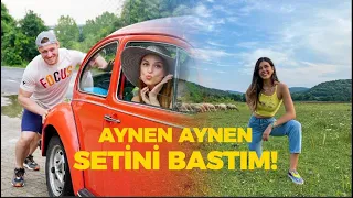 Aynen Aynen Setini Bastım | Vlog Kamera Arkası