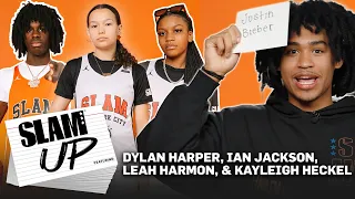Dylan Harper and Ian Jackson are HILARIOUS vs Leah Harmon and Kayleigh Heckel 😂😭 | SLAM Up