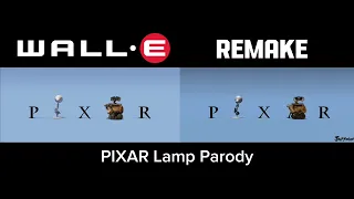 Pixar Animation Studios Lamp Parody (Wall-E Movie 2008) Remake Intro