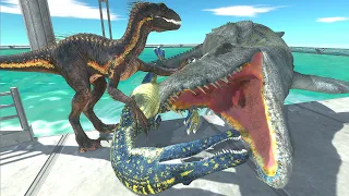 Suchomimus VS jurassic world! - Animal Revolt Battle Simulator
