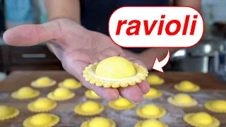 Pasta Master SCHOOLS ME on RAVIOLI (5 Ways to Make Ravioli)