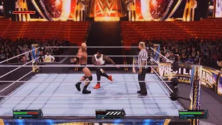 WWE 2K24: Jey Uso VS The Rock - Special Guest Referee Ft Solo Sikoa