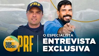 Concurso PRF: entrevista exclusiva com porta-voz no RJ