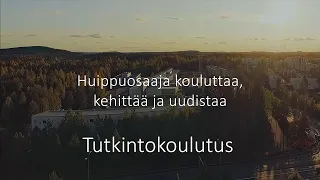 Tutkintokoulutus esittelyssä