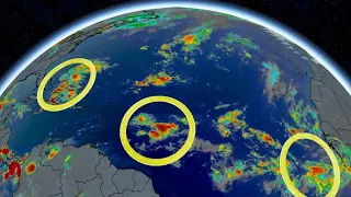 Tracking the Tropics: NHC monitoring 3 tropical waves in Atlantic