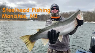 Steelhead Fishing Manistee, Michigan