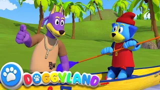 Row Row Row Your Boat | Doggyland Kids Songs & Nursery Rhymes by Snoop Dogg