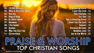 Playlist Hillsong United 2024 ✝️ Praise & Worship Songs Lyrics // Goodness Of God, 10,000 Reasons