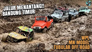 KUMAT RC MAIN BARENG OFFROAD MINI ADVENTURE 1/12 | WPL MN MODEL TUBULAR RC EXTREME #KUMATHOBBIES