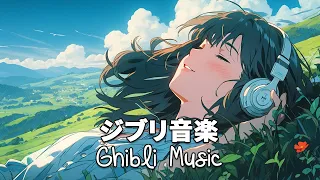 [Relaxing Ghibli] Ghibli Medley Piano 🌿 Best Piano Ghibli Collection In History 🌷 Stop Thinking To