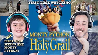 MONTY PYTHON AND THE HOLY GRAIL (1975) FIRST TIME WATCHING - MOVIE REACTION! LEGENDARY!