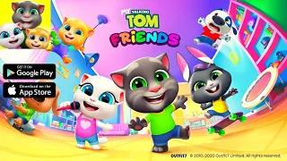 My Talking Tom Friends Part 1(Android & iOS) Gameplay Walkthrough (Outfit7) - HD