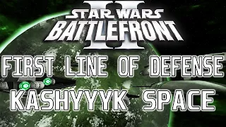 Star Wars Battlefront 2 (2005) Playthrough - Mission 4:  First Line Of Defense (Kashyyyk Space)