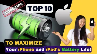 🔥 iPhone: TOP 10 COOL Tips to Maximize Battery Life!