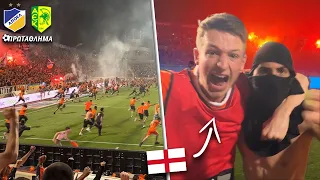 ENGLISH FAN EXPERIENCES CYPRUS ULTRAS - APOEL vs AEK