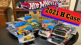 2021 Hot Wheels H Case Unboxing | Hot Wheels