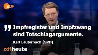 Streit ums Testen und Impfen – wieder nicht gemeinsam gegen Corona?| maybrit illner vom 27.01.2022