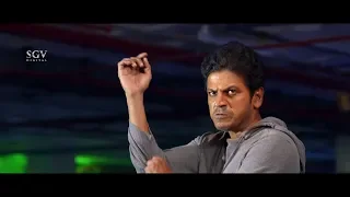 Masked rowdies attacks on Shivarajkumar in parking Slot | Aaryan Kannada Movie Action Scenes