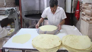 Iranian tafton Bread baked #breadrecipe  #iran