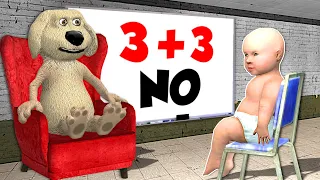Baby Goes to TALKING BEN'S SCHOOL! - Garry's Mod Gameplay