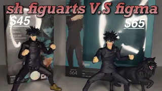 Sh figuarts vs figma megumi fushiguro comparison/ review