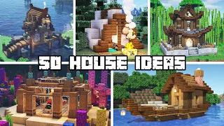 50+ Minecraft House Ideas for your Survival World!